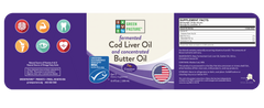 Green Pasture Butter Oil and Fermented Cod Liver Oil Blend - Gel