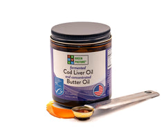 Green Pasture Butter Oil and Fermented Cod Liver Oil Blend - Gel