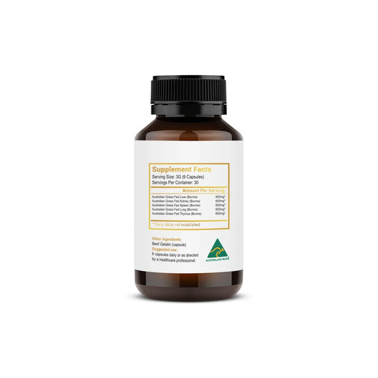 Cow & Bull Regenerative Grass Fed Histamine & Immune