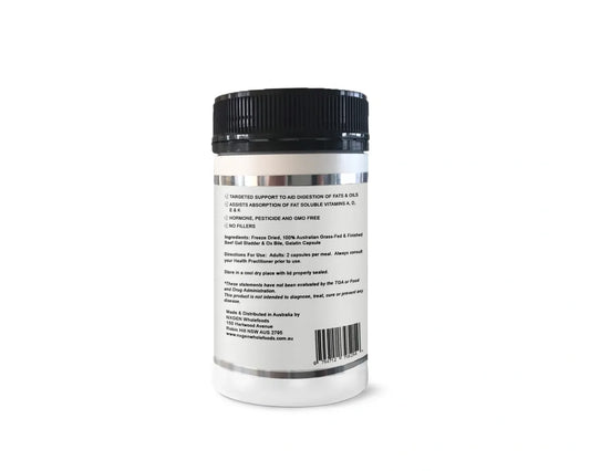 NXGEN Organic Grass-Fed Gall Bladder w/ Ox Bile